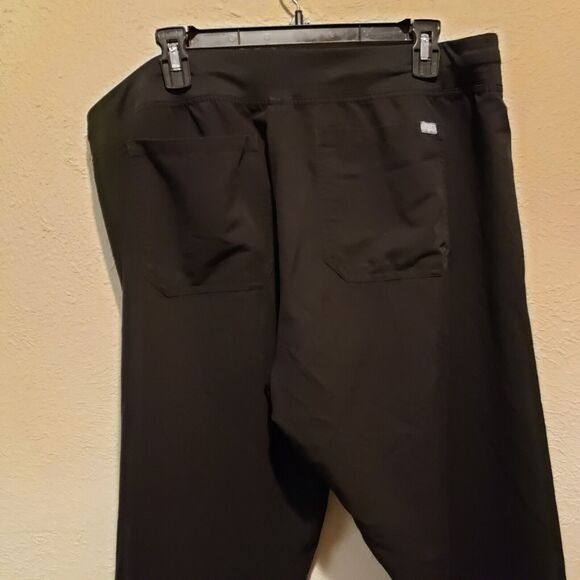Figs Mens Size XL Technical Collection Black Nurse Scrub Pants Drawstring - Picture 7 of 12